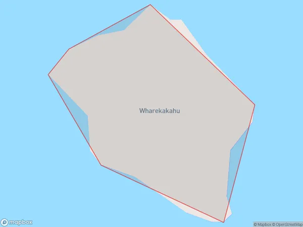 Wharekakahu, Otago Polygon Area Map