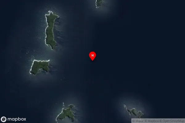 Titi / Muttonbird Islands,Southland Satellite Map