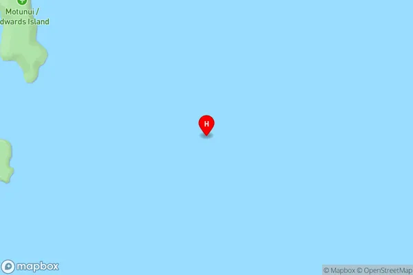 Titi / Muttonbird Islands,Southland Area Map