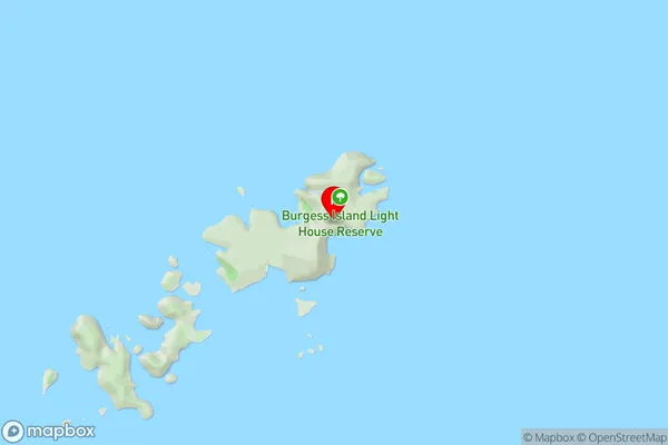 Mokohinau Islands,Auckland Area Map