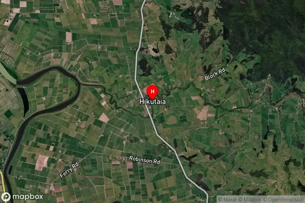 Hikutaia,Waikato Satellite Map