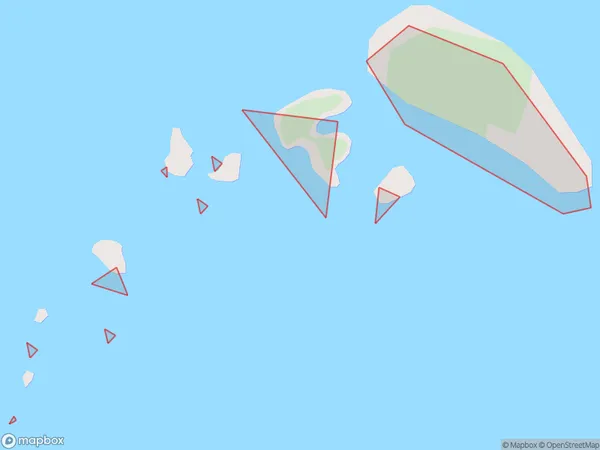 Black Rocks, Northland Polygon Area Map