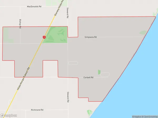 ZipCode 9493 Map for Hilderthorpe