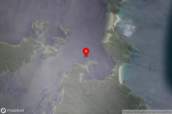 Boat Passage Islands,Southland Satellite Map