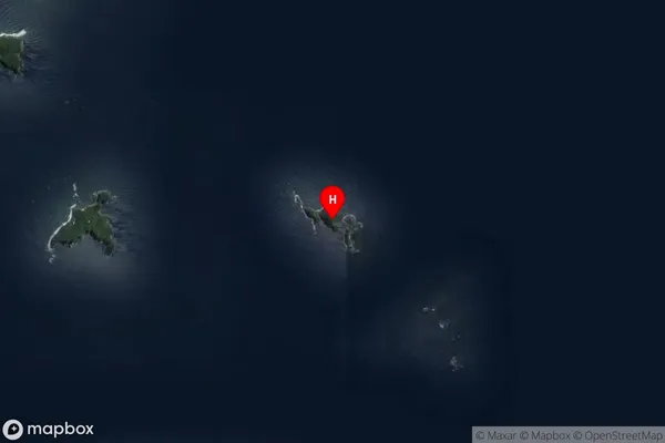 Bunker Islets,Southland Satellite Map