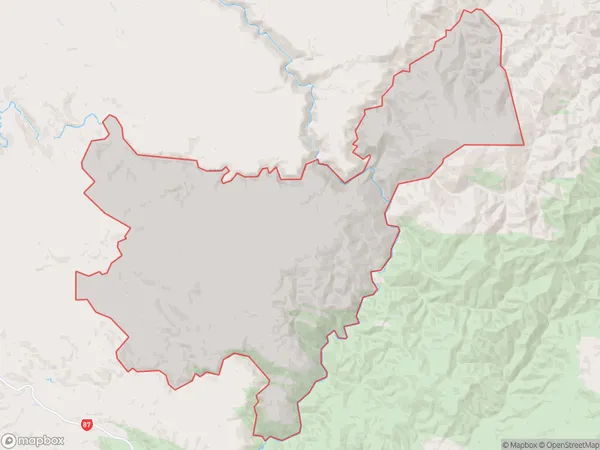 Hindon, Otago Polygon Area Map