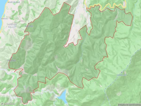 Hira Forest, Nelson Polygon Area Map