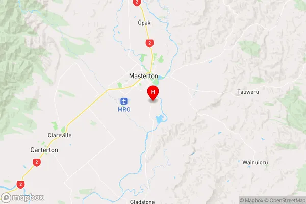 Homebush,Wellington Region Map