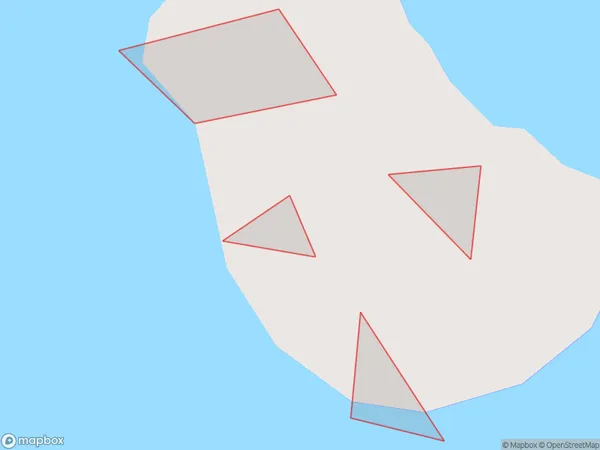 David Rocks, Otago Polygon Area Map