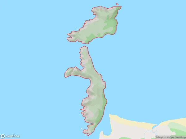 Ernest Islands, Southland Polygon Area Map