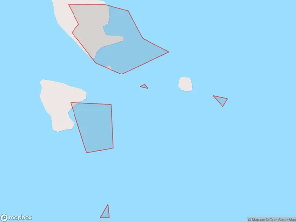 High Peak Rocks, Northland Polygon Area Map