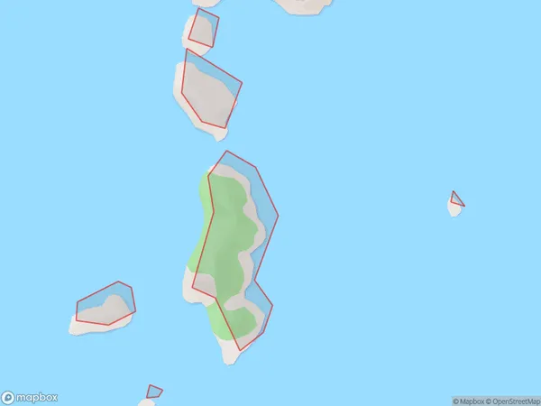 Junction Islands, Auckland Polygon Area Map