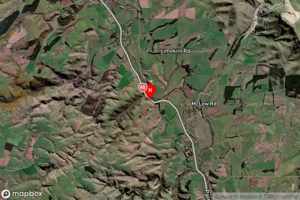 Inch Valley,Otago Satellite Map