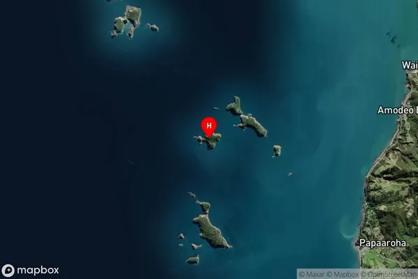 Motukawao Group,Waikato Satellite Map