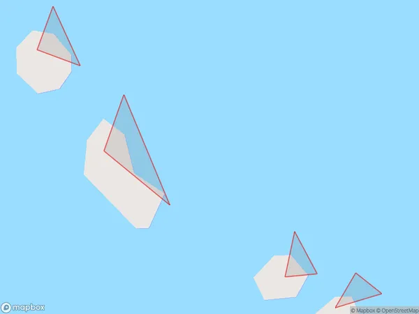 Motupotaka (Black Rocks), Otago Polygon Area Map