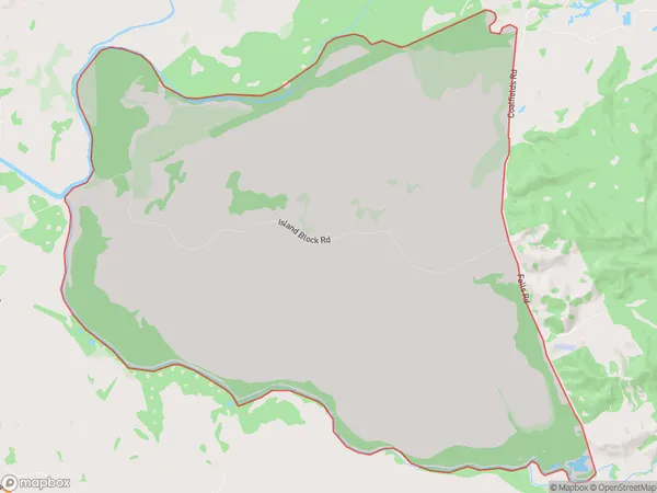 Island Block, Waikato Polygon Area Map