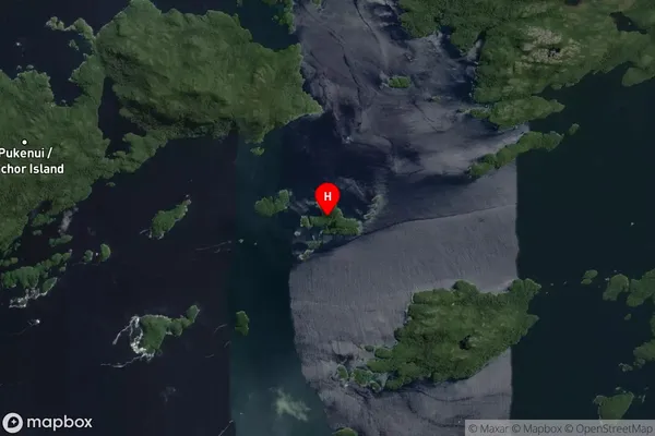 Passage Islands,Southland Satellite Map