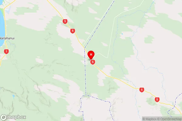 Iwitahi,Bay of Plenty Region Map