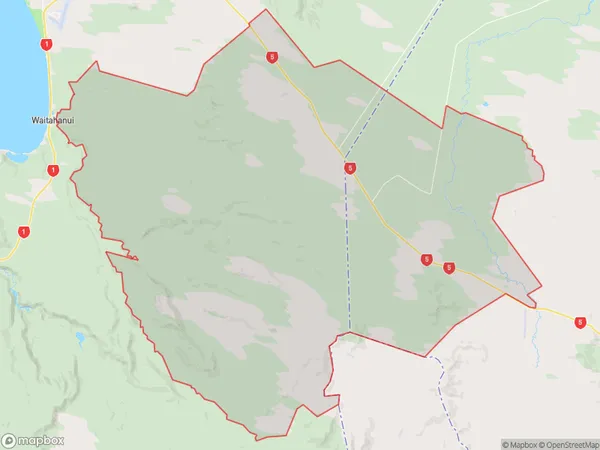 Iwitahi, Bay of Plenty Polygon Area Map