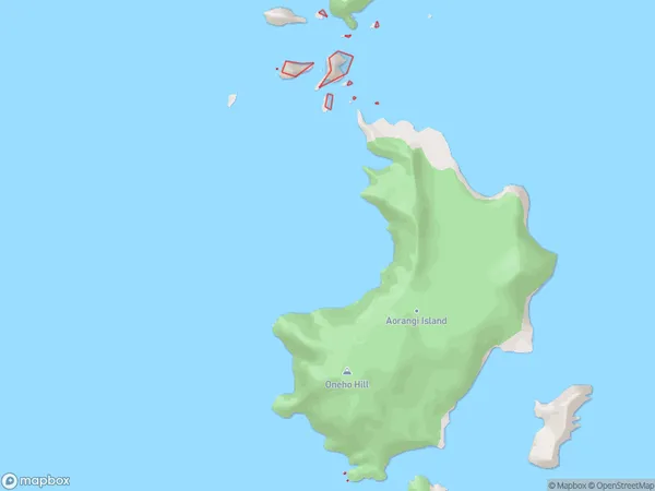 Poor Knights Islands, Northland Polygon Area Map