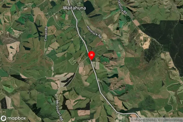 Johnston,Otago Satellite Map