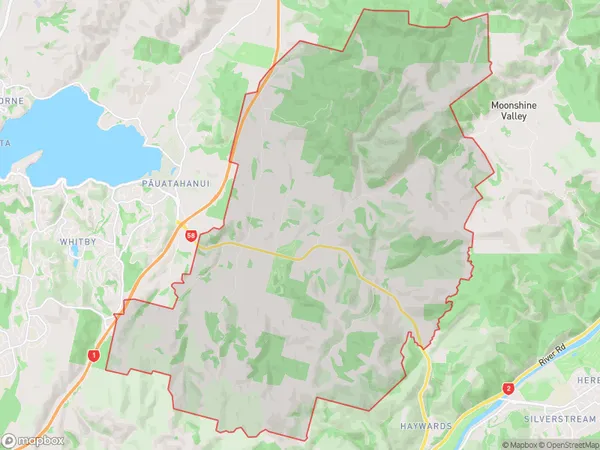 ZipCode 5022 Map for Judgeford