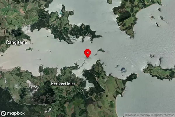 Rahui Islands,Northland Satellite Map