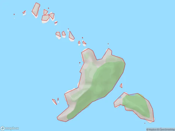 Rugged Islands, Southland Polygon Area Map
