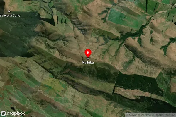 Kaihiku,Otago Satellite Map