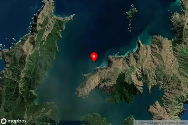 Squadron Rocks,Marlborough Satellite Map