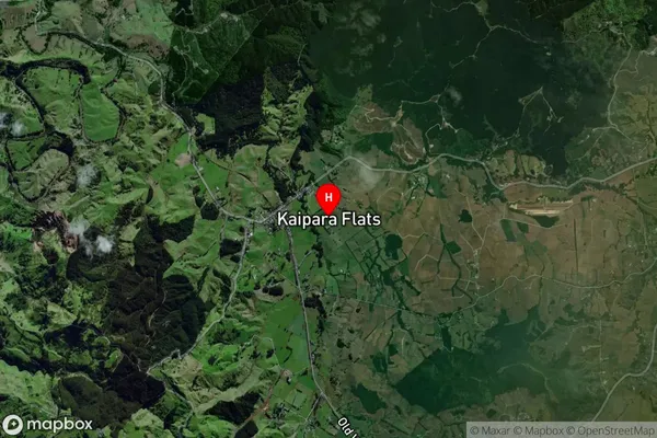 Kaipara Flats,Auckland Satellite Map