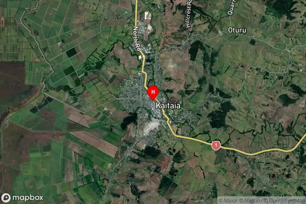 Kaitaia,Northland Satellite Map