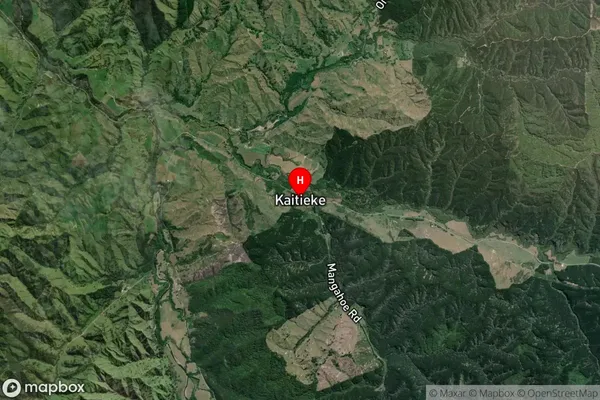 Kaitieke,Manawatu-Wanganui Satellite Map