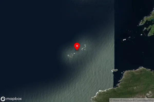 The Sisters,Southland Satellite Map