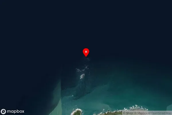 Three Steeples,West Coast Satellite Map
