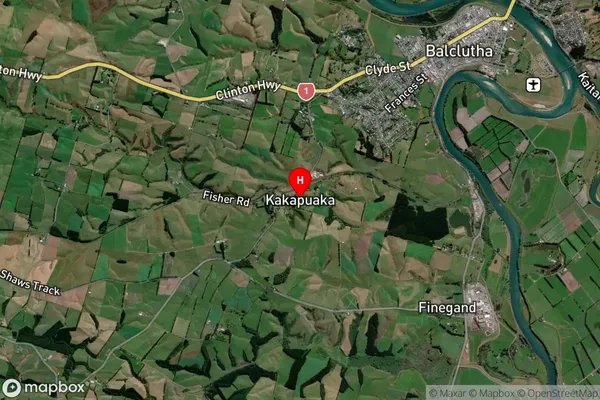 Kakapuaka,Otago Satellite Map