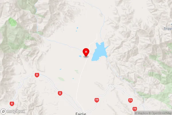 Ashwick Flat,Canterbury Region Map