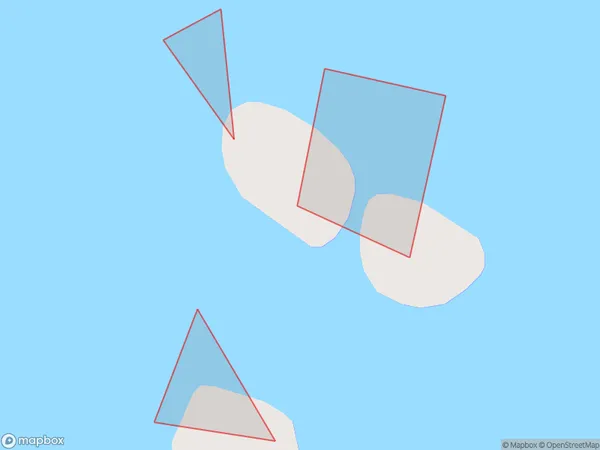 Triplets, Otago Polygon Area Map