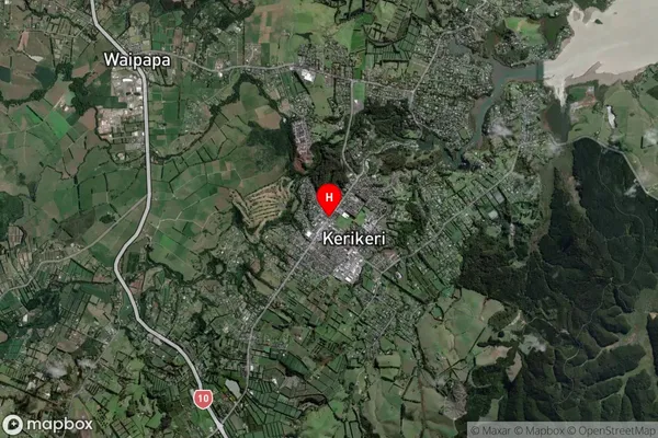 Kerikeri,Northland Satellite Map