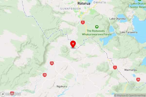 Kapenga,Waikato Region Map