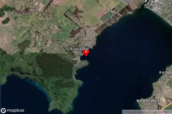 Acacia Bay South,Waikato Satellite Map