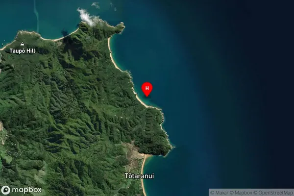 Anapai Bay,Tasman Satellite Map