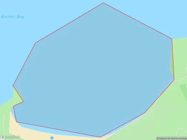 Anchor Bay, Auckland Polygon Area Map