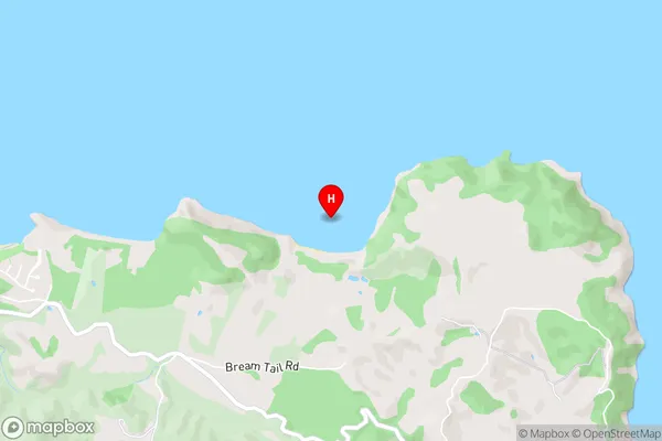 Andersons Cove,Northland Area Map