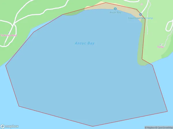 ZipCode 3177 Map for Anzac Bay