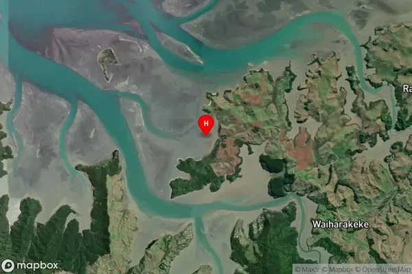 Arapatiki Bay,Waikato Satellite Map