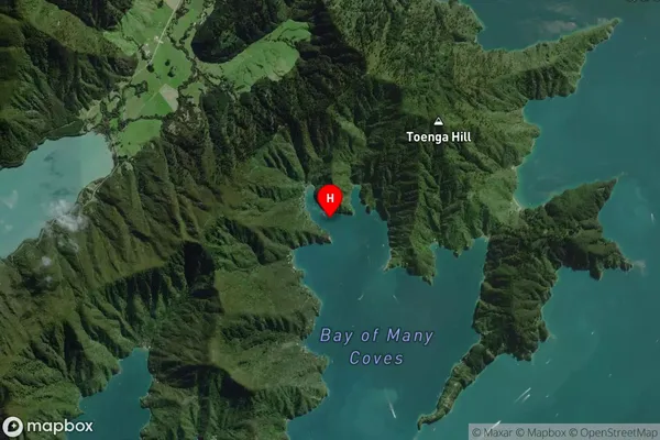 Aratawa Bay,Marlborough Satellite Map