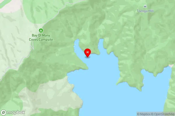 Aratawa Bay,Marlborough Area Map