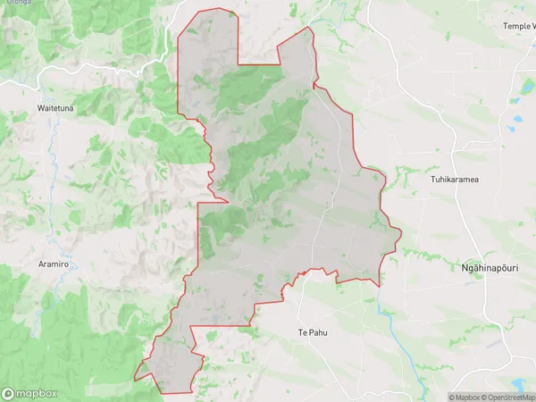 Karamu, Hawke's Bay Polygon Area Map