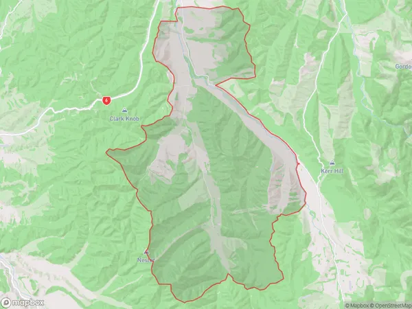 Atapo, Tasman Polygon Area Map